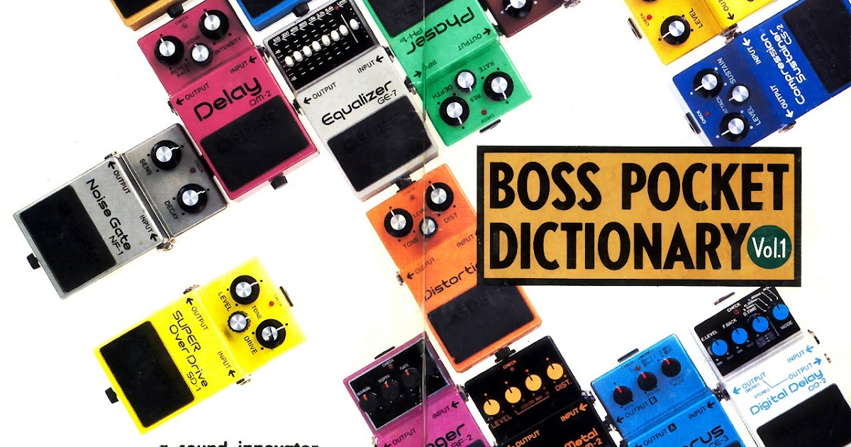 Boss stompbox deals